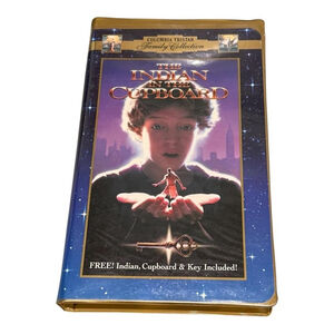 Vintage The Indian In The Cupboard VHS Clamshell Columbia TriStar Movie